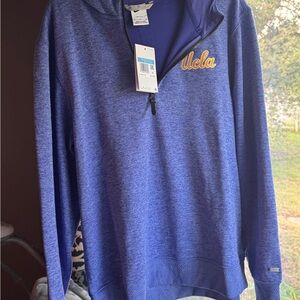 UCLA Purple Quarter-Zip Pullover
